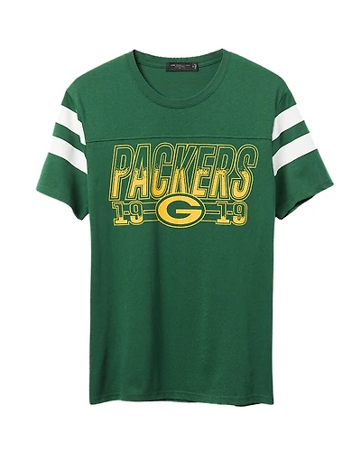 Junk Food Clothing Unisex Nfl Green Bay Packers Gridiron Tee
