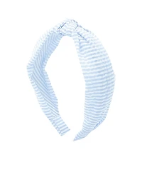 Bits & Bows Girls' Seersucker Knot Headband - Little Kid, Big Kid