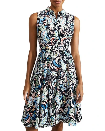 Belinda Paisley Print Dress