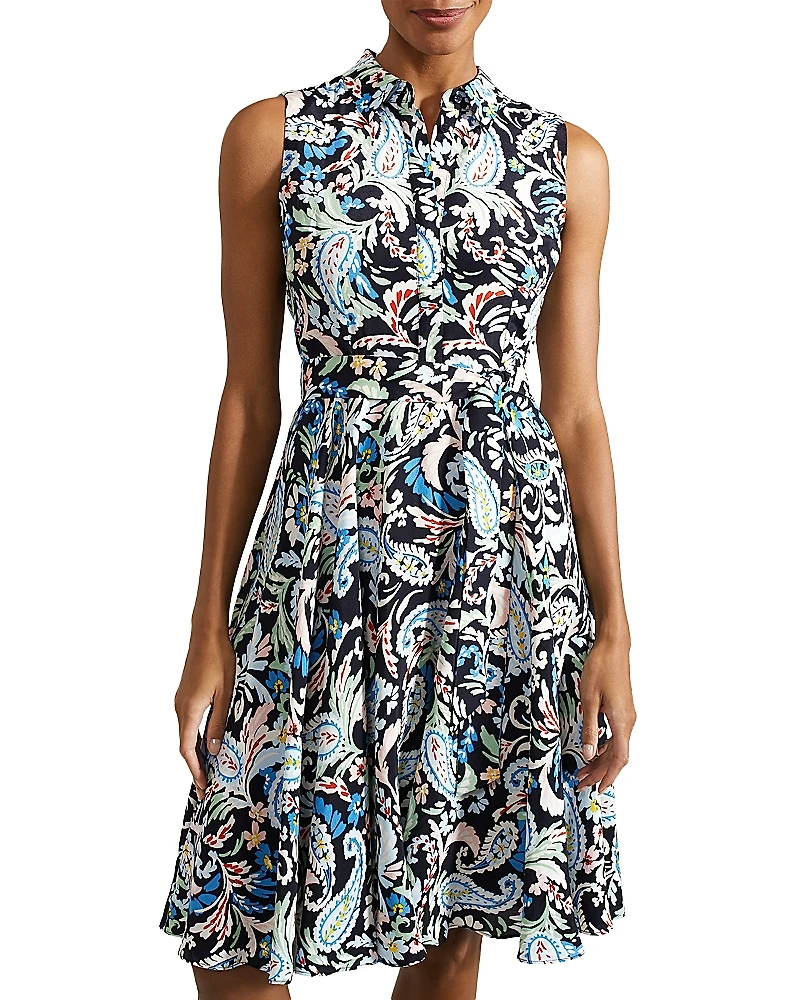 Hobbs London Belinda Paisley Print Dress