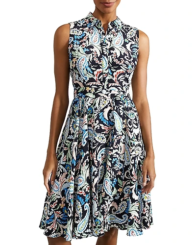 Hobbs London Belinda Paisley Print Dress