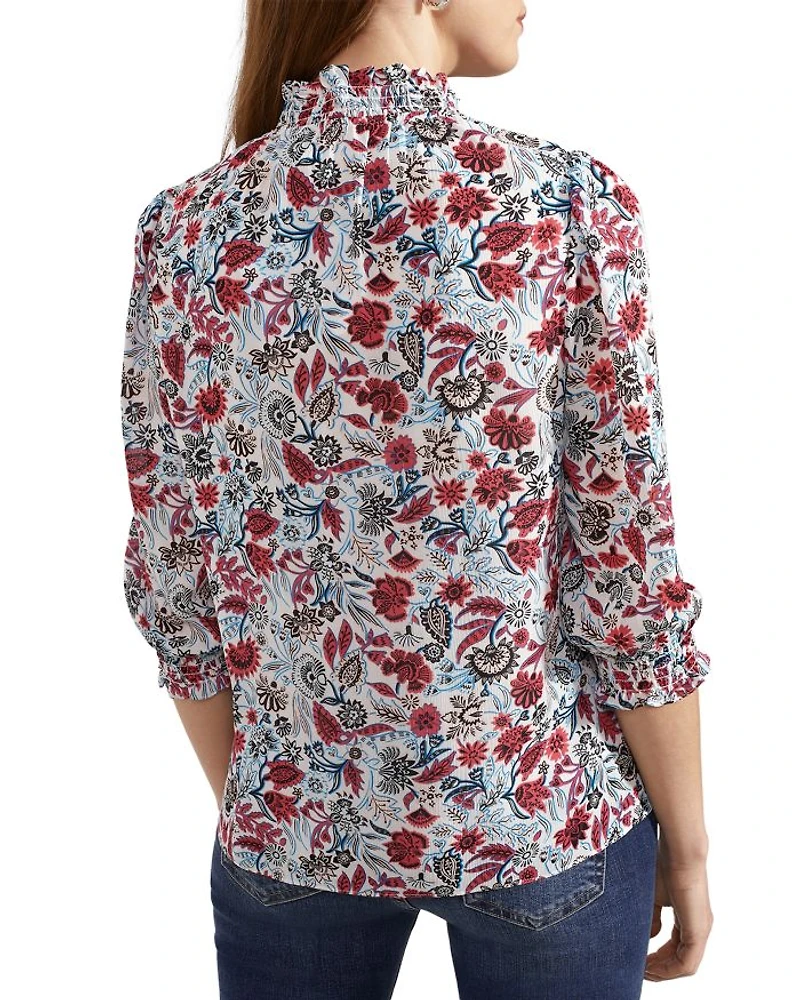Giovanna Floral Print Blouse