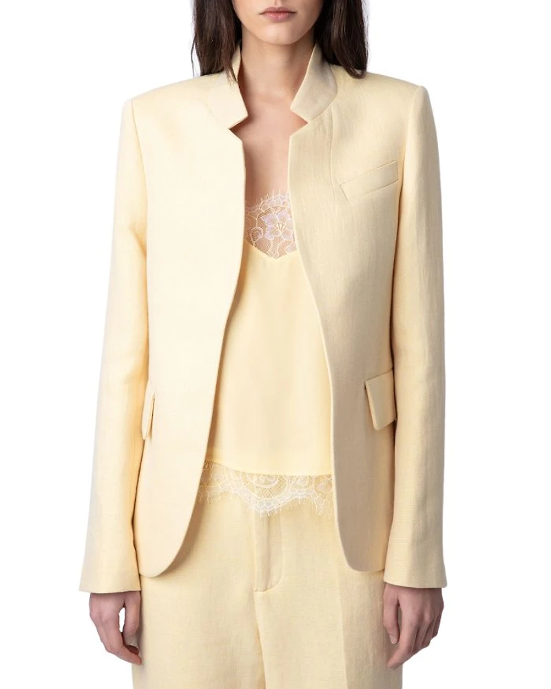 Very Lin Star Collar Blazer