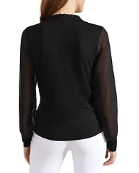 Talisa Frill Neck Cardigan