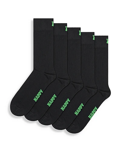 Happy Socks Solid Crew Socks