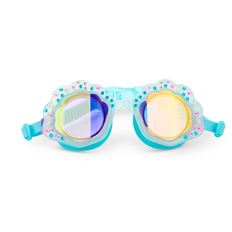 Bling2o Bling2o Girl Turquoise Tides Shell Swim Goggle - Little Kid
