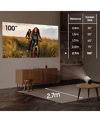 The Freestyle 2nd Gen Smart Projector with Gaming Hub