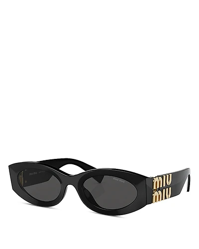 Miu Oval Sunglasses