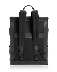 Gancini Buckle Leather Backpack