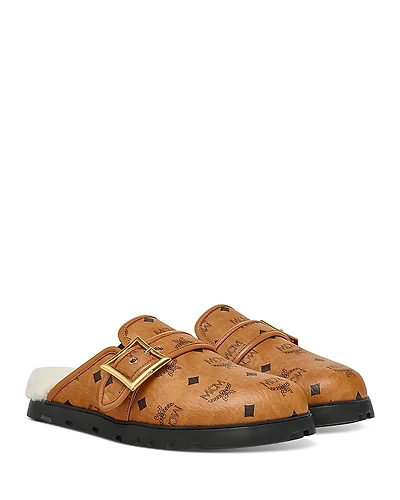 Mcm Women's Mcm Collection Visetos Flat Mules