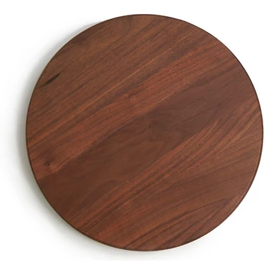 18" Walnut Lazy Susan
