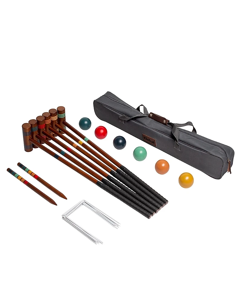 Elakai Hevea Rover Six Player Travel Croquet Set