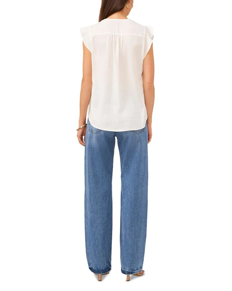 Ruffle Sleeve Top