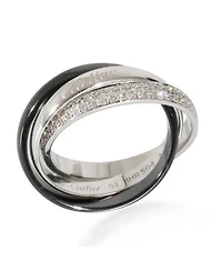 Trinity 18K White Gold Fashion Ring