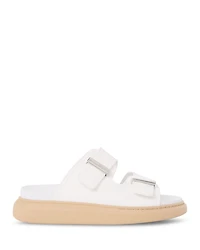Women's Buckled Slide Sandals