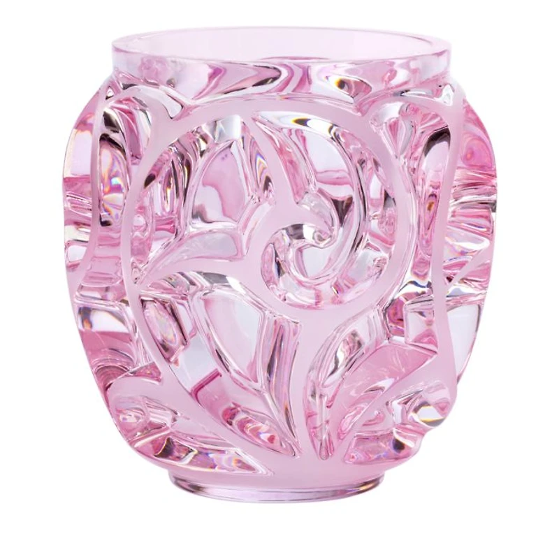Tourbillons Pink Luster Vase