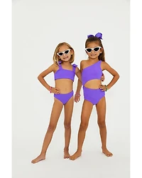 Girls' Little Stella Terry Two Piece Swimsuit - Kid, Big Kid