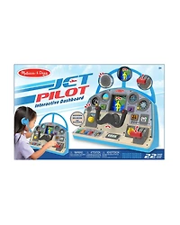 Melissa & Doug Jet Pilot Interactive Dashboard Play Set - Ages 3-6
