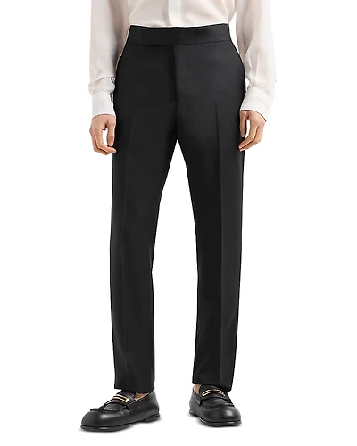 Emporio Armani Essential G Line Straight Leg Tuxedo Trousers