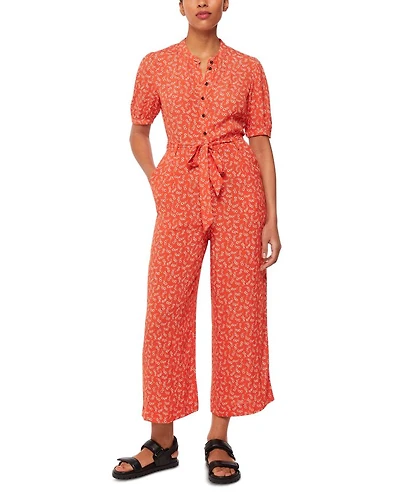 Micro Floral Jumpsuit