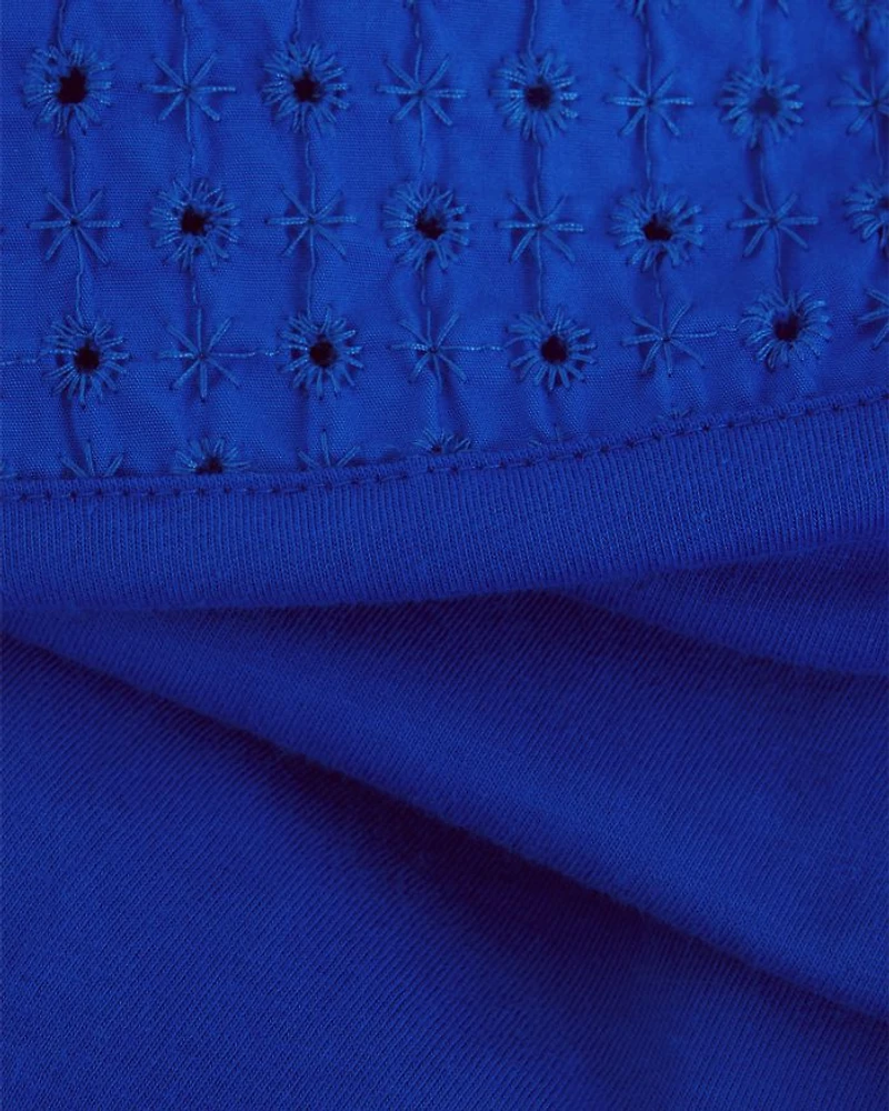 Paige Broderie Top