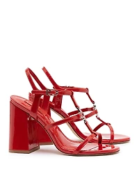 Larroude Women's Hanna Strappy High Heel Sandals