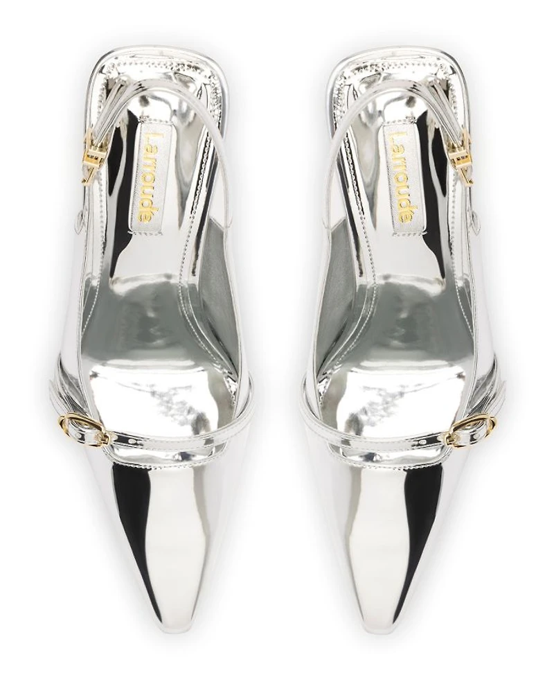 xWomen's Ines Buckled High Heel Pumps