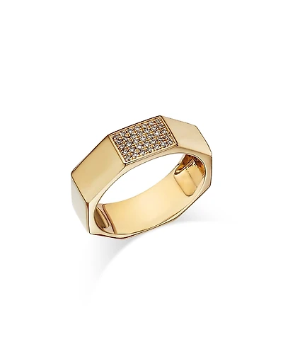 Bloomingdale's Fine Collection Men's Diamond Geometric Band