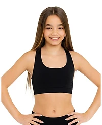 Girls' Racer Back Sports Bra, Bundle of Two  - Big Kid