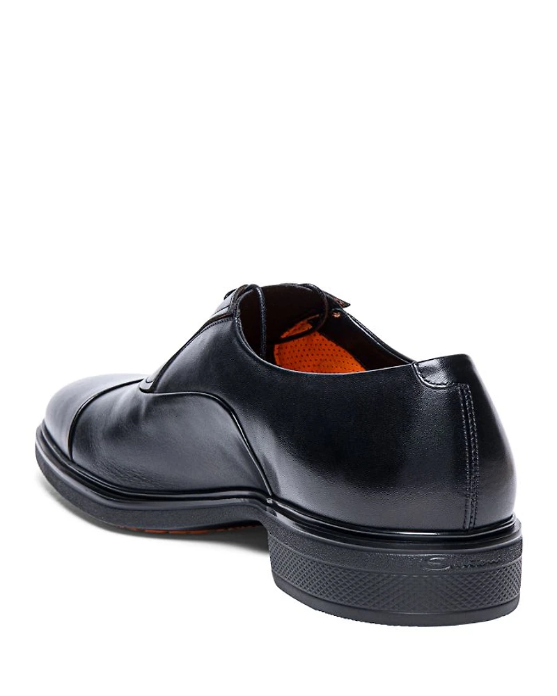 Men's Easy Cap Toe Lace Up Dress Shoes