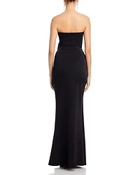 Kalos Sugar Metallic Gown