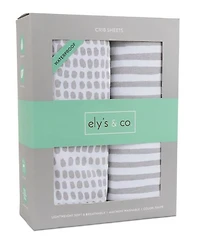 Ely's & Co. Patent Pending Waterproof Crib Sheet