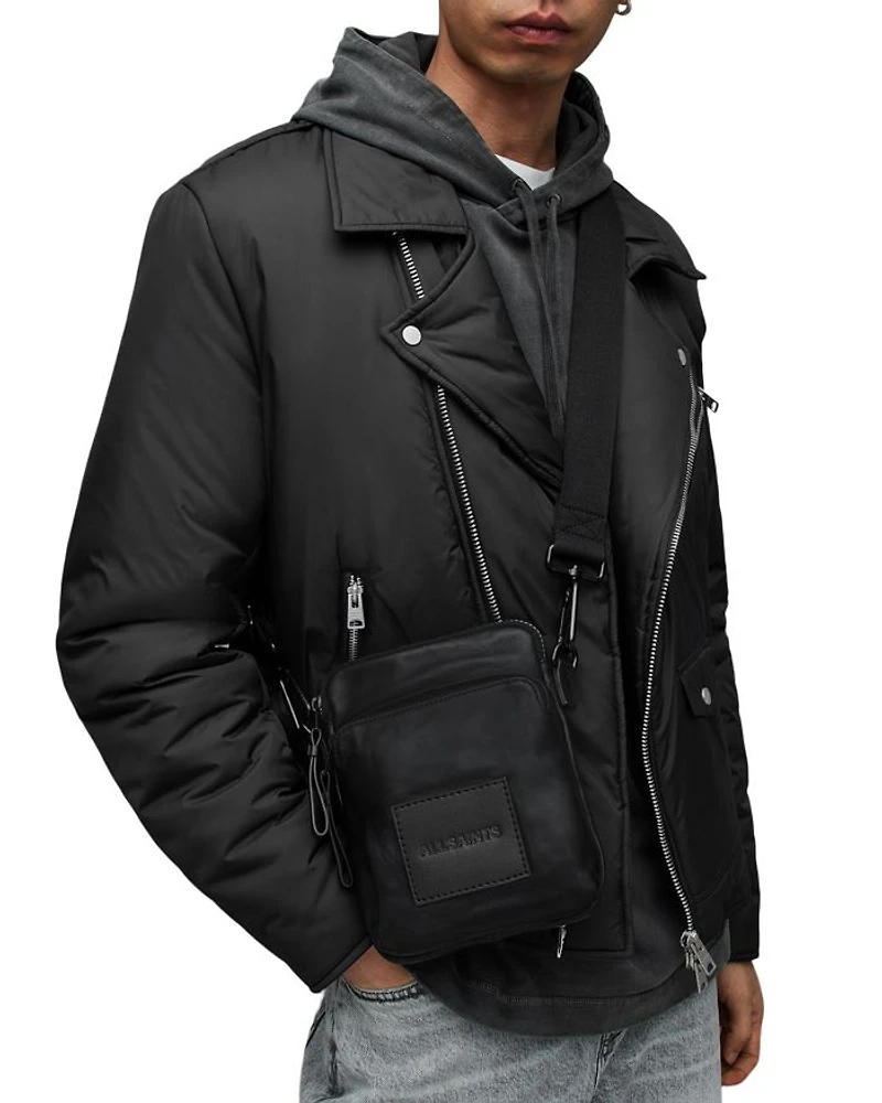 Falcon Leather Pouch Bag
