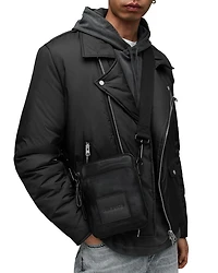 Falcon Leather Pouch Bag