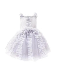 Petite Maison Kids Girls' Ariel Lavender Tulle Dress - Baby, Little Kid, Big Kid