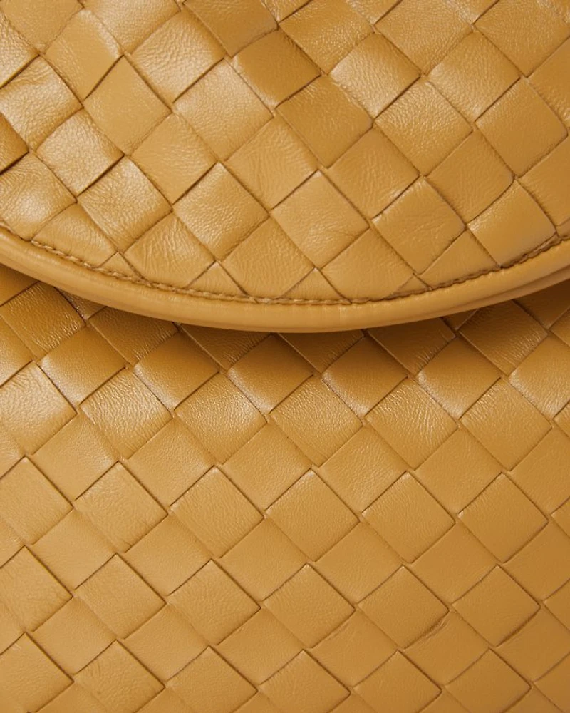Medium Gemelli Intrecciato Leather Shoulder Bag