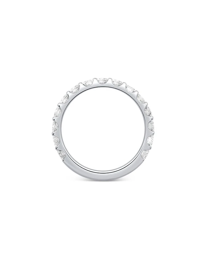 Certified Diamond Band in 14K White Gold, 1.50 tcw
