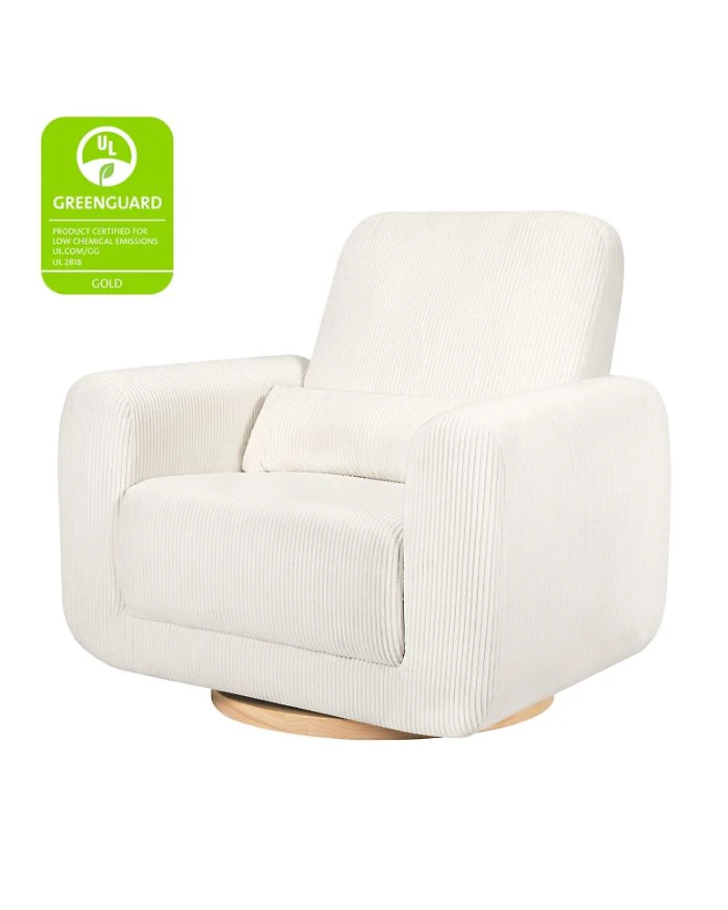 Tuba Corduroy Extra Wide Swivel Glider