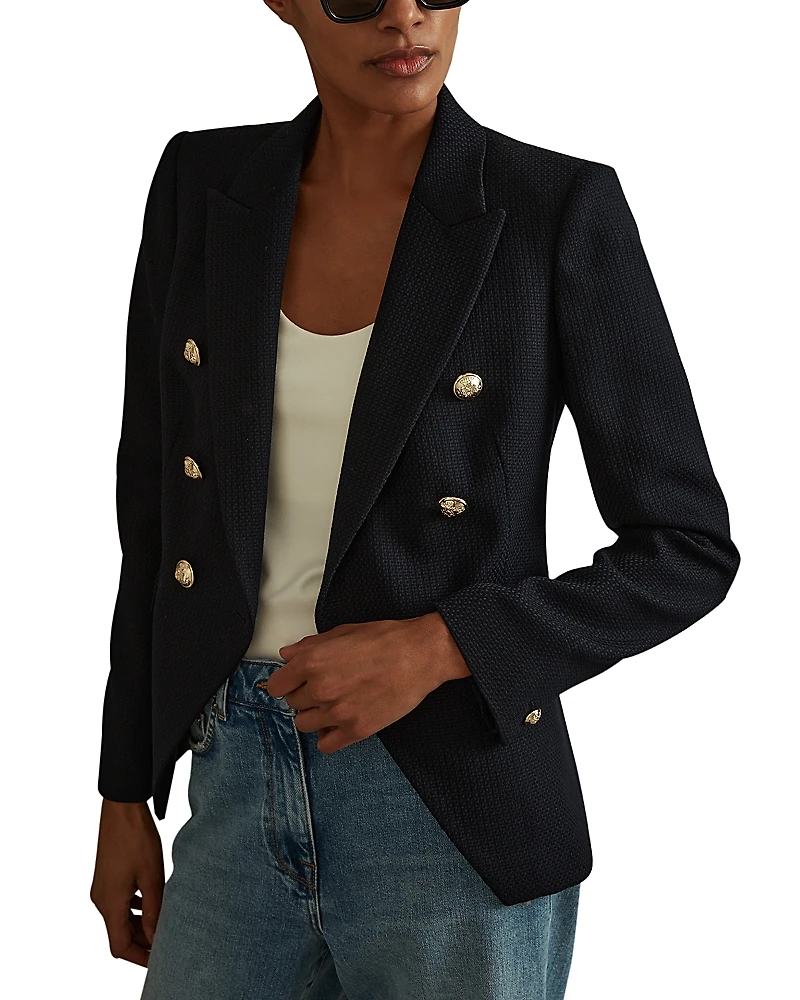 Reiss Petite Tally Double Breasted Jacket