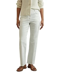 Reiss Selin High Rise Straight Leg Jeans