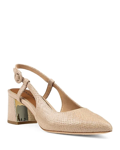 Donald Pliner Women's Song Pointed Toe Slingback Pumps