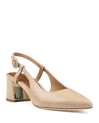 Donald Pliner Women's Song Pointed Toe Slingback Pumps