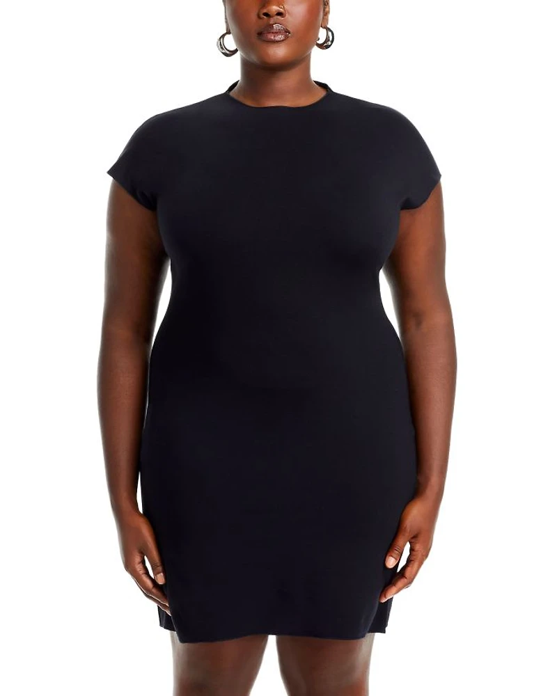 Ponte Knit Sheath Mini Dress - Exclusive