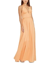 Dress the Population Rhea Cut Out Halter Neck Maxi