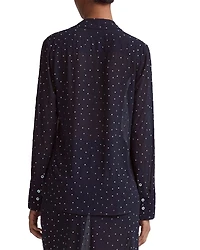 Chika Silk Embellished Shirt