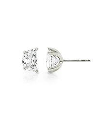 Iconic Lab-Grown Diamond Stud Earrings 14K Yellow Gold, 1.5ctw Half Moon Lab Grown Diamonds