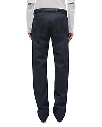 Brooklyn Straight Leg Utility Jeans Raw Indigo