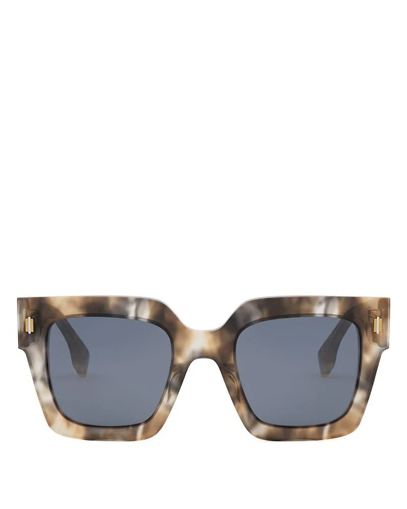 Roma Square Sunglasses, 50mm - Exclusive