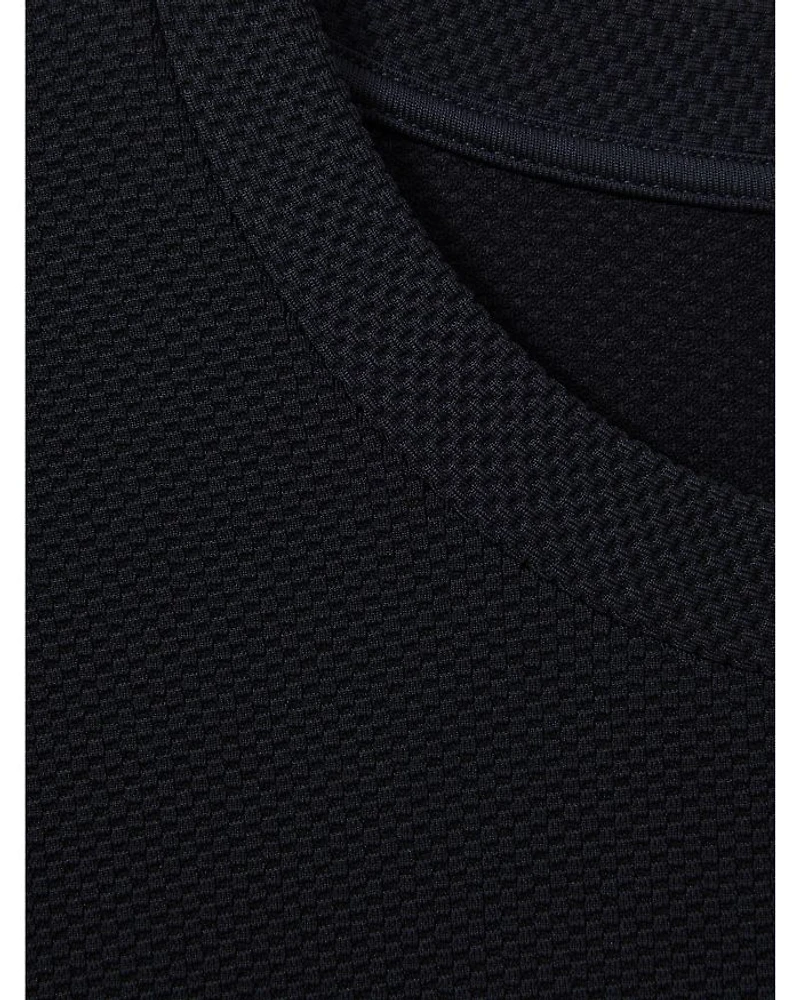 Wick-SS Textured Tee