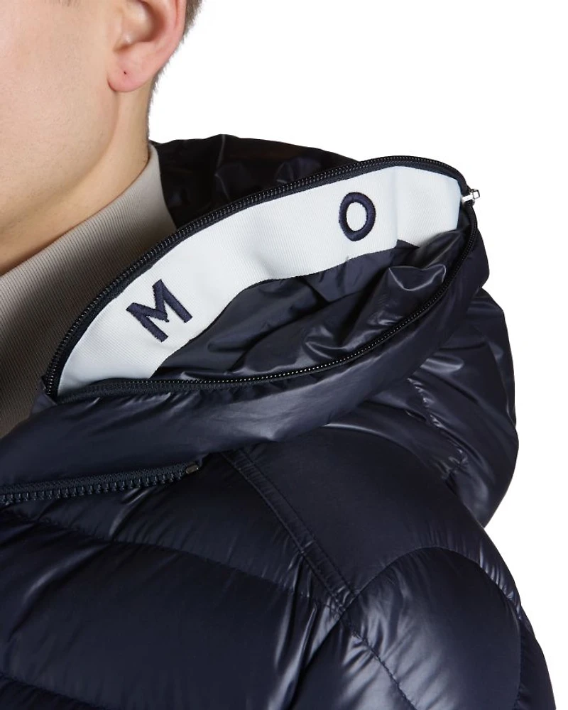 Besines Nylon Hooded Down Jacket